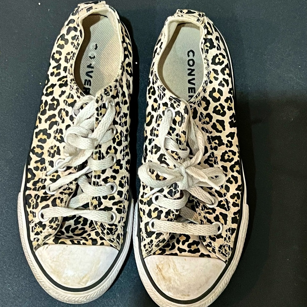 Converse Kids Leopard Print-Size 1